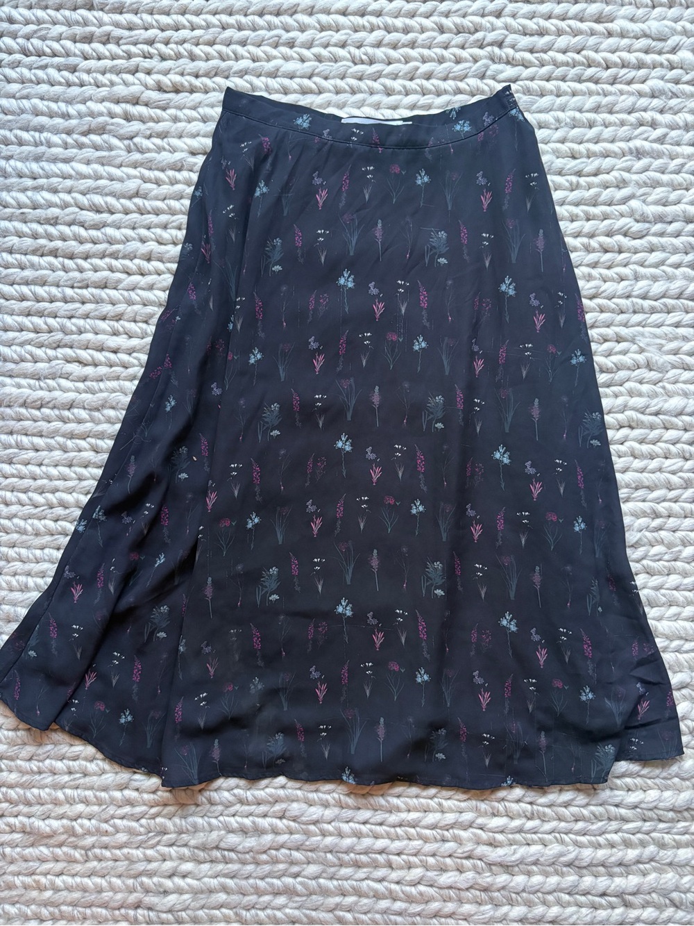 Contemporaine (Simons) Floral Midi Skirt — Size S